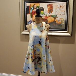 J.O.A Los Angeles watercolor Easter high neck Rk:5